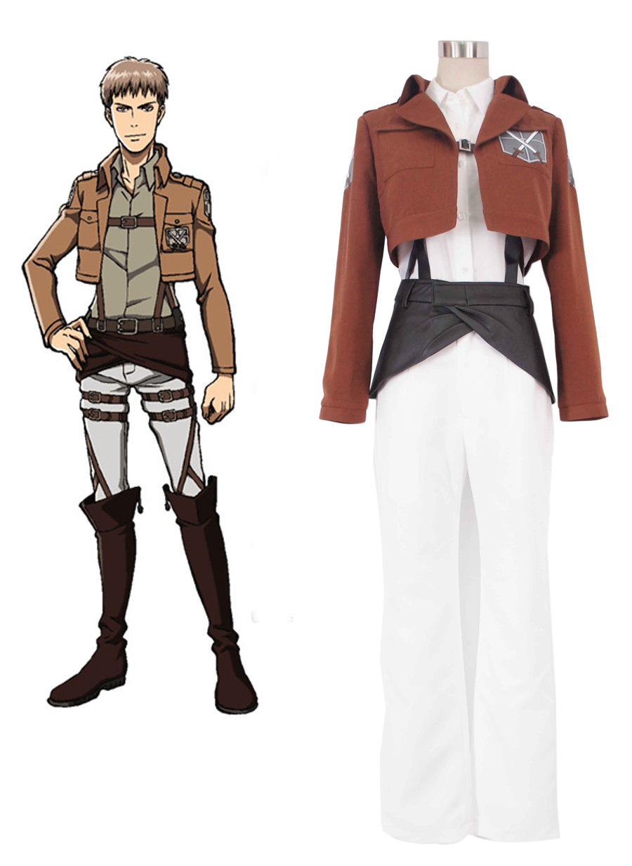 Attack on Titan Trainee Class Boy's Uniform Cosplay Costume